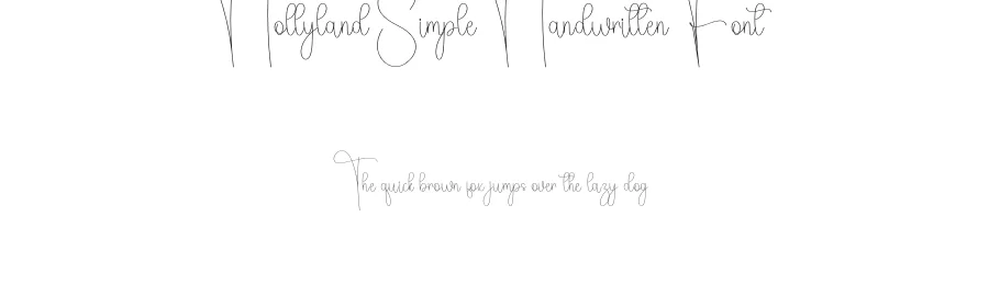 Hollyland Simple Handwritten Font by freshtypeink — Script Handwritten Font