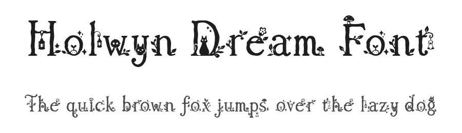 Holwyn Dream Font by letterhanna — Display Font