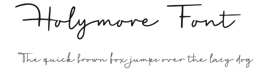 Holymore Font by Littlehand — Script Handwritten Font