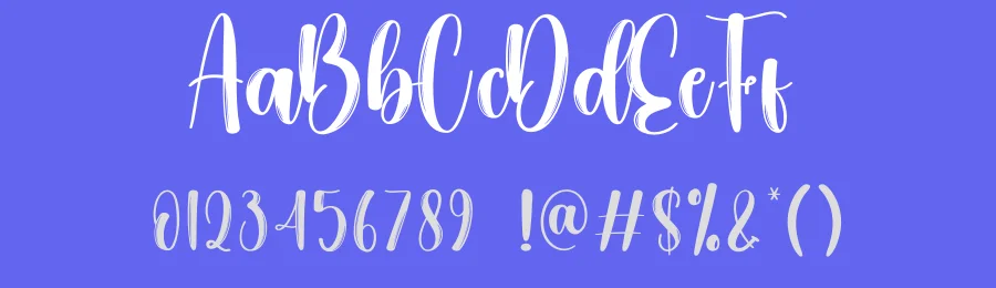 Holywing Brush Font by creativeletter — Script Handwritten Font — thumbnail 3