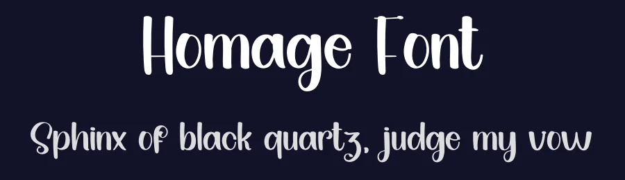 Homage Font by inermediaSTUDIO — Script Handwritten Font — thumbnail 2