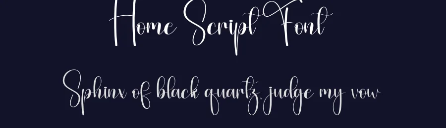 Home Script Font by andikastudio — Script Handwritten Font — thumbnail 2