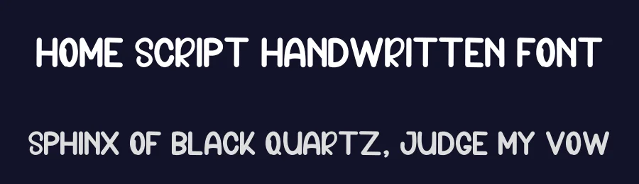 Home Script Handwritten Font by inermediaSTUDIO — Display Font — thumbnail 2