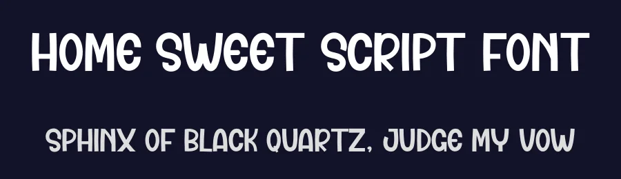 Home Sweet Script Font by inermediaSTUDIO — Display Font — thumbnail 2