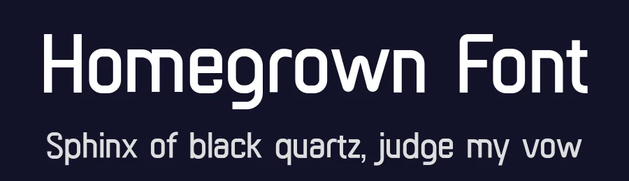 Homegrown Font by UICreative — Sans Serif Font — thumbnail 2