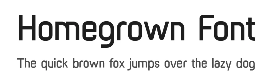 Homegrown Font by UICreative — Sans Serif Font