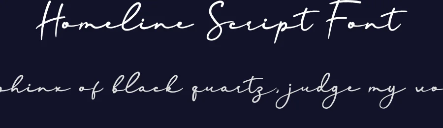 Homeline Script Font by andikastudio — Script Handwritten Font — thumbnail 2