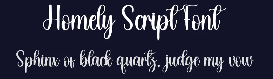 Homely Script Font by andikastudio — Script Handwritten Font — thumbnail 2