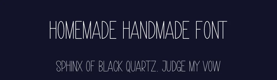 Homemade Handmade Font by andikastudio — Display Font — thumbnail 2