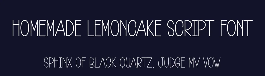 Homemade Lemoncake Script Font by andikastudio — Display Font — thumbnail 2