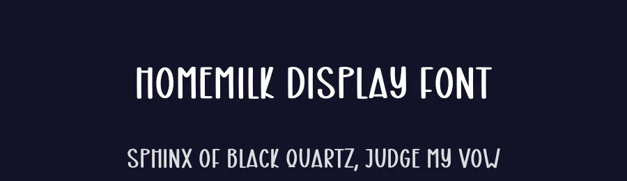 Homemilk Display Font by creativeletter — Script Handwritten Font — thumbnail 2