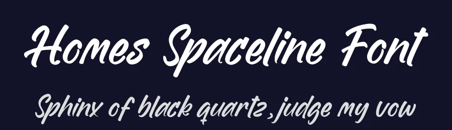 Homes Spaceline Font by letterenastudios — Script Handwritten Font — thumbnail 2