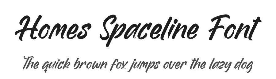 Homes Spaceline Font by letterenastudios — Script Handwritten Font