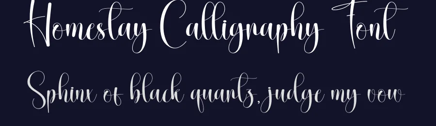 Homestay Calligraphy Font by creativeletter — Script Handwritten Font — thumbnail 2