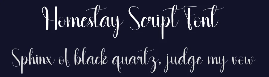 Homestay Script Font by andikastudio — Script Handwritten Font — thumbnail 2