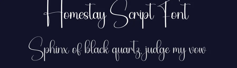 Homestay Script Font by creativeletter — Script Handwritten Font — thumbnail 2