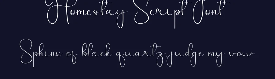 Homestay Script Font by andikastudio — Script Handwritten Font — thumbnail 2