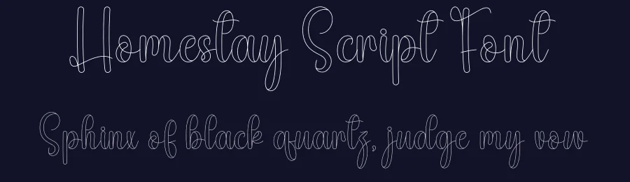 Homestay Script Font by andikastudio — Script Handwritten Font — thumbnail 2