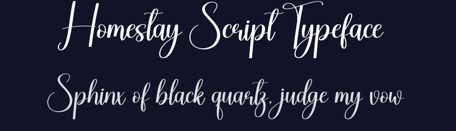 Homestay Script Typeface by creativeletter — Script Handwritten Font — thumbnail 2