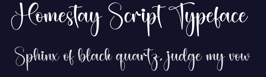 Homestay Script Typeface by creativeletter — Script Handwritten Font — thumbnail 2