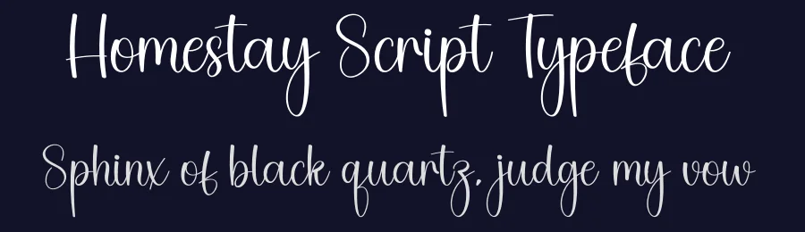 Homestay Script Typeface by creativeletter — Script Handwritten Font — thumbnail 2