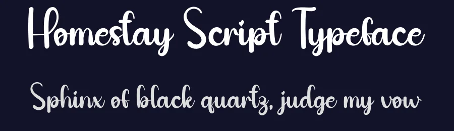 Homestay Script Typeface by andikastudio — Script Handwritten Font — thumbnail 2