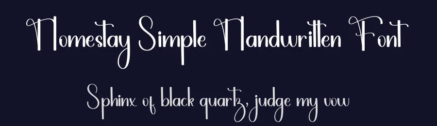 Homestay Simple Handwritten Font by freshtypeink — Script Handwritten Font — thumbnail 2