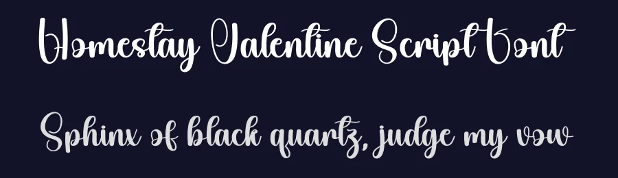Homestay Valentine Script Font by andikastudio — Script Handwritten Font — thumbnail 2
