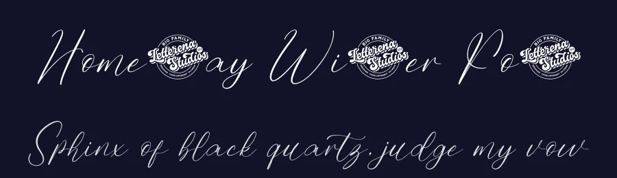 Homestay Winter Font by letterenastudios — Script Handwritten Font — thumbnail 2