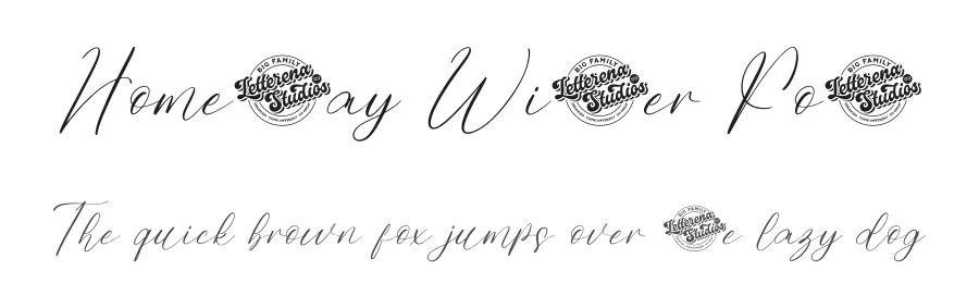 Homestay Winter Font by letterenastudios — Script Handwritten Font