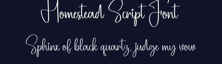 Homestead Script Font by creativeletter — Script Handwritten Font — thumbnail 2