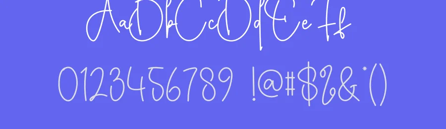 Homework Signature Simple Handwritten Font by creativeletter — Script Handwritten Font — thumbnail 3