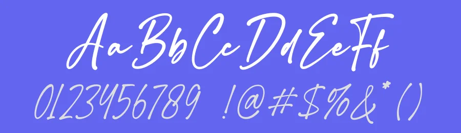 Homeyard Font by Rantautype — Script Handwritten Font — thumbnail 3
