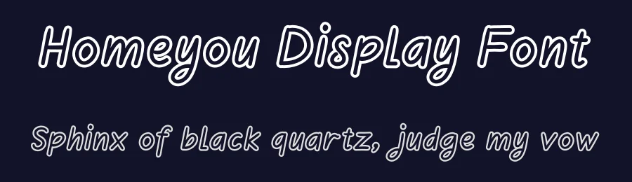 Homeyou Display Font by andikastudio — Script Handwritten Font — thumbnail 2