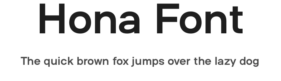 Hona Font by BarakaType — Sans Serif Font