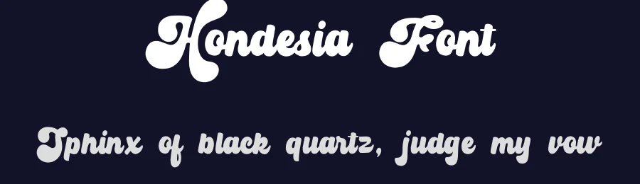 Hondesia Font by Rantautype — Script Handwritten Font — thumbnail 2