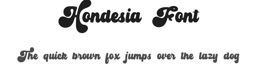 Hondesia Font by Rantautype — Script Handwritten Font