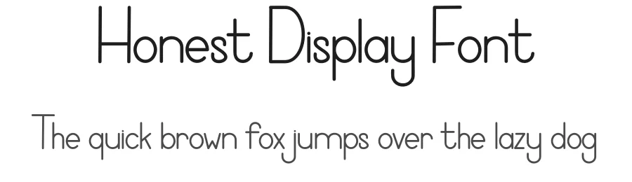 Honest Display Font by freshtypeink — Script Handwritten Font