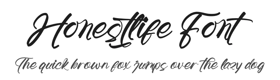 Honestlife Font by Operatype.Co — Script Handwritten Font