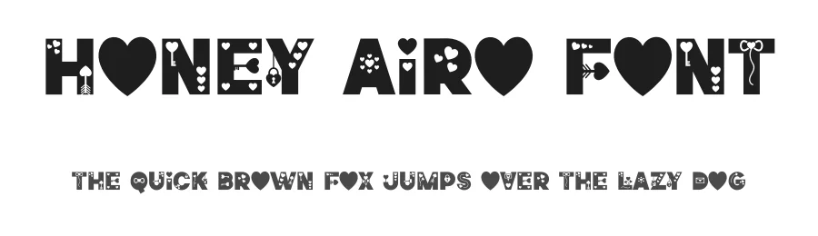 Honey Airo Font by airotype — Display Font