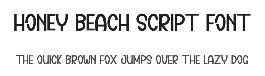 Honey Beach Script Font by inermediaSTUDIO — Display Font