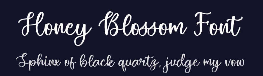 Honey Blossom Font by balpirick — Script Handwritten Font — thumbnail 2