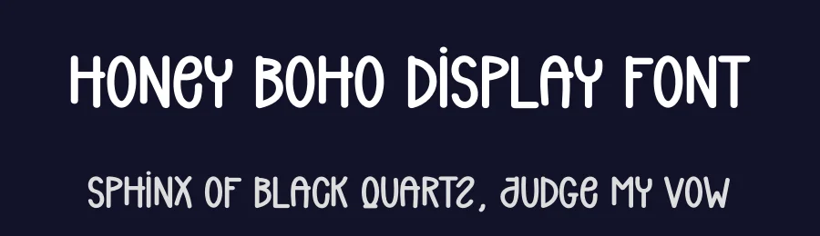 Honey Boho Display Font by andikastudio — Display Font — thumbnail 2
