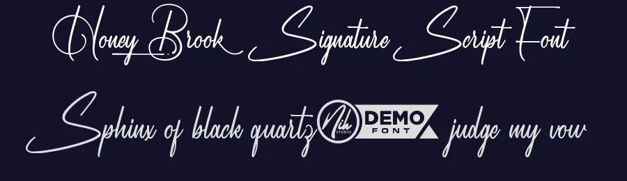 Honey Brook Signature Script Font by nihstudio — Script Handwritten Font — thumbnail 2