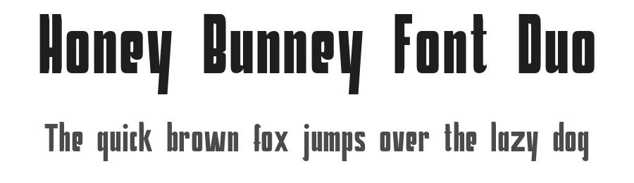 Honey Bunney Font Duo by Vz_Type — Script Handwritten Font