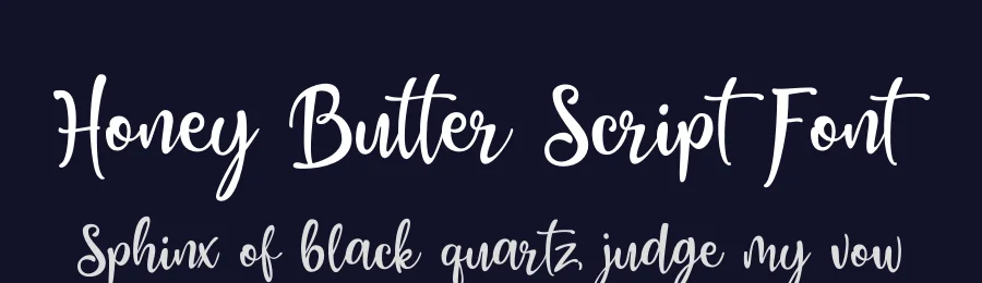 Honey Butter Script Font by Lettersiro — Script Handwritten Font — thumbnail 2