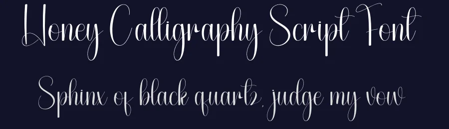 Honey Calligraphy Script Font by andikastudio — Script Handwritten Font — thumbnail 2