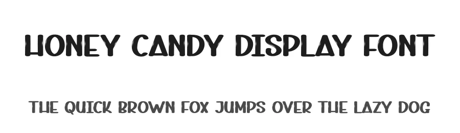 Honey Candy Display Font by andikastudio — Display Font
