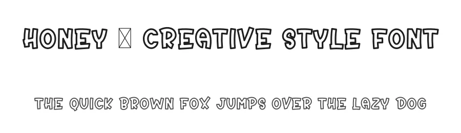 Honey – Creative Style Font by freshtypeink — Display Font