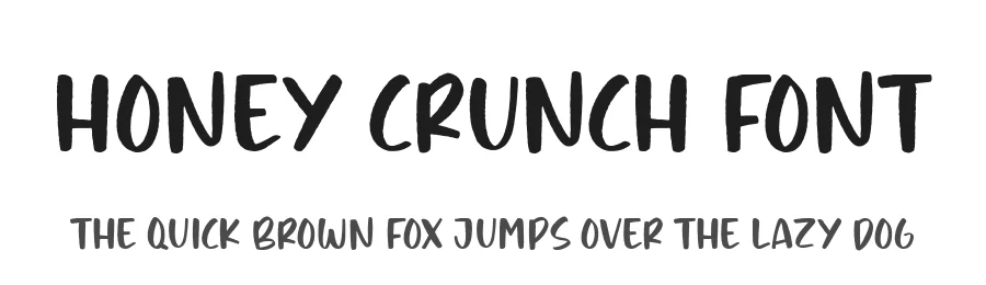 Honey Crunch Font by Timur type — Display Font